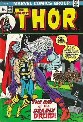 Buy Mighty Thor #209 - Marvel Comics - 1973 • 9.95£