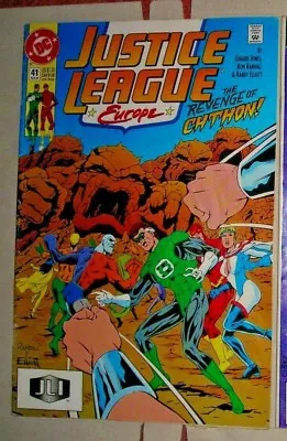 Buy JUSTICE LEAGUE Of EUROPE 41 DC COMIC AUGUST 1992 FVF Modern Age MORE JLA LISTED • 1.85£