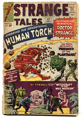 Buy STRANGE TALES #121 1964-HUMAN TORCH-DR STRANGE-THING Fr • 23.02£