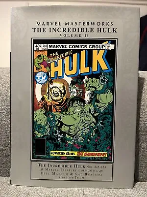 Buy Marvel Masterworks: The Incredible Hulk Vol. 16 - TPB Hardback • 36.50£