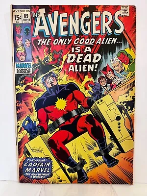 Buy Avengers #89 (1963) F/VF Marvel Comics 1971 Cover Art Sal Buscema • 31.98£