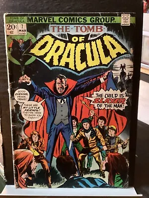 Buy Tomb Of Dracula #7 Marvel 1973 1st Quincy + Edith Harker • 11.98£