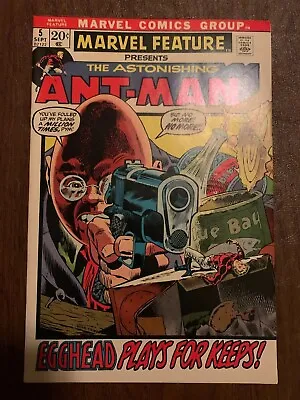 Buy Marvel Feature #5 (1972) Ant-Man, Hi-Grade NM-/NM • 31.50£