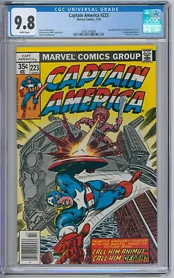Buy Captain America 223 CGC Graded 9.8 NM/MT Marvel Comics 1978 • 79.91£