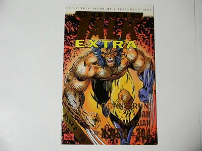 Buy 1 COMIC TALK EXTRA 2 W DAN PANOSIAN WOLVERINE LOGAN'S RUN COVER X-Men 304 1993 + • 59.47£