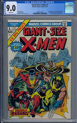 Buy Cgc 9.0 Giant-size X-men #1  White Pages Appearance New Xmen • 4,890.16£