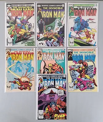Buy Iron Man # 160 162 163 166 167 168 169 All VF To NM 1982 Marvel Comics Lot 7 • 27.59£