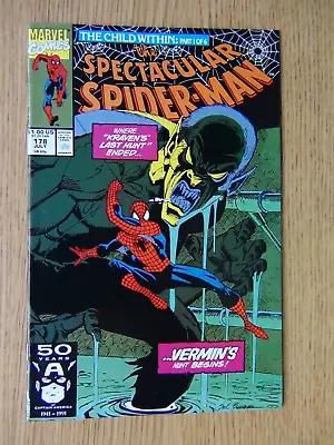 Buy 1991 Marvel Comics The Spectacular Spider-Man #178 NM- 1st Dr. Ashley Kafka • 8.76£