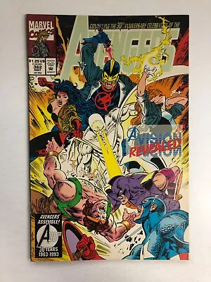 Buy Avengers #362 Vision Revealed - Bob Harras - 1993 - Possible CGC Comic • 2.17£
