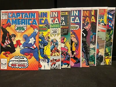 Buy Captain America #350351 355 357 363 364 369 378 396 (Marvel) 9 Book Lot • 15.98£
