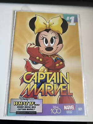 Buy Captain Marvel #1 Marvel Disney 100 Variant • 6£
