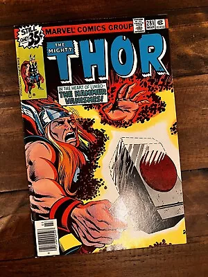 Buy Mighty Thor 281 Marvel Bronze Age Newsstand Mid Grade • 6.40£