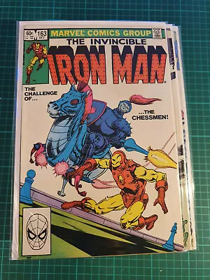 Buy Iron Man #163  Marvel Comic • 4.10£