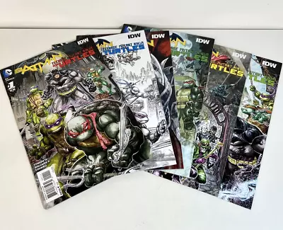 Buy DC Comics Batman Teenage Mutant Ninja Turtles #1-#6 Variant Covers Complete Set • 33.58£