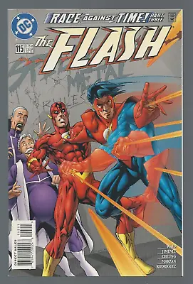 Buy DC Comics THE FLASH #115 July 1996 RACE AGAINST TIME Part 3     (1561) • 3.96£