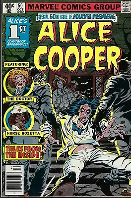 Buy Marvel Premiere (Marvel-1972) #50 - Featuring Alice Cooper • 63.54£