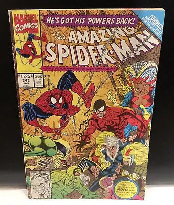 Buy AMAZING SPIDER-MAN  #343 Comic , Marvel Comics • 3.54£