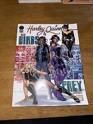 Buy Harley Quinn & Birds Of Prey No 4 From March 2021 BLACK LABEL DC Amanda Conner • 1.99£