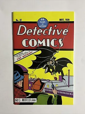 Buy Detective Comics #27 (2022) 9.4 NM DC High Grade Facsimile Edition 1st Batman • 19.72£