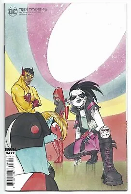 Buy Teen Titans #46 2020 Unread Peach Momoko Card Stock Variant Cover DC Comics • 3.01£