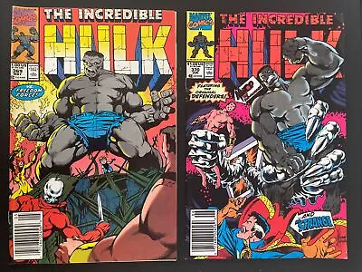 Buy The Incredible Hulk #369 & 370 (Marvel) Lot Of 2 Comics Newsstand • 10.27£
