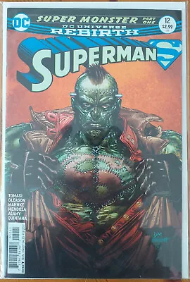 Buy DC Comics DC Universe Rebirth Superman Comic Issue 12 • 1.75£