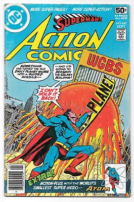 Buy Action Comics #487 (09/1978) DC Comics Origins O/t Microwave • 3.85£