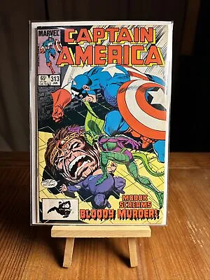 Buy Captain America #313 Death Of MODOK Marvel Comics FN • 6.39£