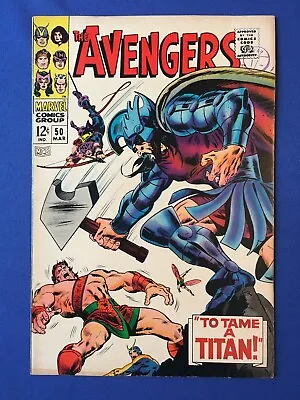 Buy Avengers #50 FN/VFN (7.0) MARVEL ( Vol 1 1968) (2) • 43£