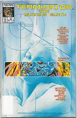 Buy Terminator The Burning Earth#1 Vf/nm 1990 First Alex Ross Art Now Comics • 51.24£