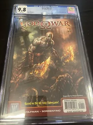 Buy GOD OF WAR #1  Sony 2010 1st Print CGC 9.8 1st Appearance KRATOS • 316.98£