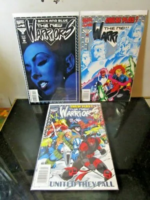 Buy THE NEW WARRIORS #44-46 LOT, Vol. 1 MARVEL COMICS 1994 Bagged Boarded • 9.52£