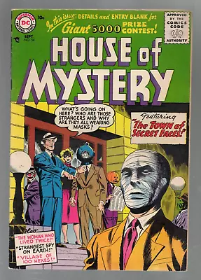 Buy House Of Mystery #54 DC 1956 VF 8.0 • 783.07£