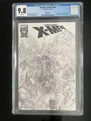 Buy Uncanny X-Men #500 CGC 9.8 Sketch Variant 1:200 Michael Turner • 804.28£