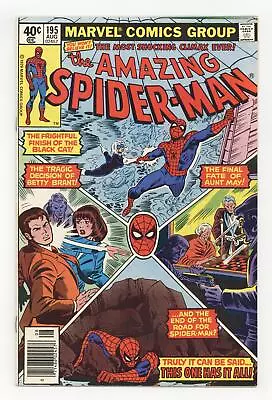 Buy Amazing Spider-Man 195N FN+ 6.5 1979 • 36.76£