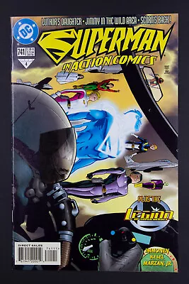 Buy Superman In Action Comics #741 (DC, 1998) Lex Reads A  Cautionary Tale   TVF/NM  • 5.60£