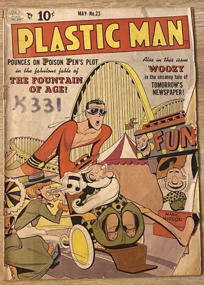 Buy Plastic Man # 23 - Last Phantom Lady G Good Cond. • 59.12£