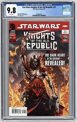 Buy Star Wars Knights Of The Old Republic #33 ~ CGC 9.8 • 100.48£