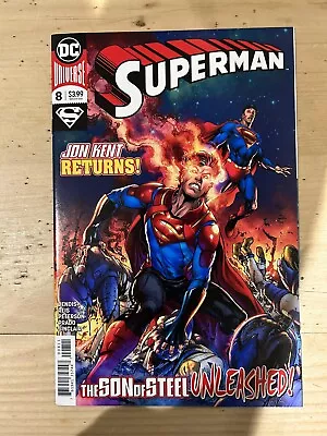 Buy Superman #8 1st Print DC Comics 2019 By Brian Michael Bendis & Ivan Reis • 4.95£