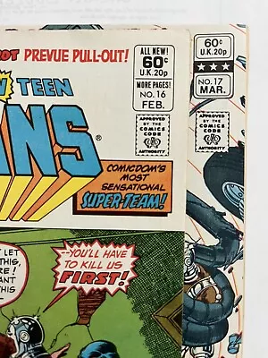 Buy The New Teen Titans #16 & #17 - 1982, Heterogeneous Perez, DC Comics, Two Books • 10.39£
