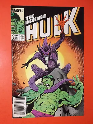Buy INCREDIBLE HULK # 308 - VF 8.0 - 1st APP OF THE TRIAD - NEWSSTAND DEMON COVER • 6.27£