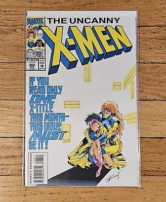 Buy Uncanny X-Men #303 Marvel Comics Scott Lobdell Bag/Board Jan. 1993 VTG • 4£