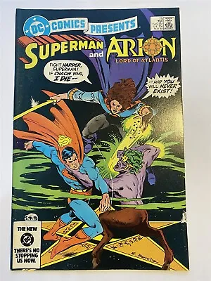 Buy DC COMICS PRESENTS #75 Superman Arion DC Comics 1984 VF- • 2.95£