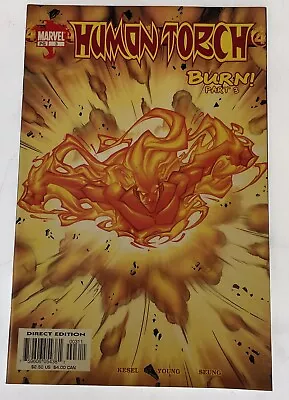 Buy Human Torch #3 2003 Marvel Comics  BURN Part 3 Skottie Young • 7.95£