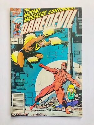 Buy Daredevil #238 (1ST SERIES) Newsstand Mutant Massacre Epilogue • 4.74£