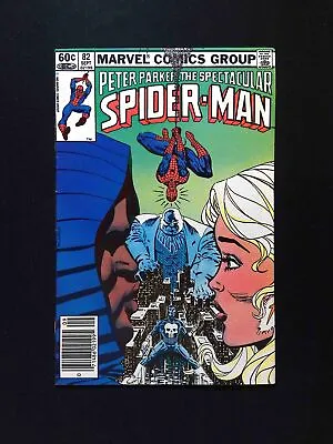 Buy Spectacular Spider-Man #82  MARVEL Comics 1983 VF- NEWSSTAND • 7.17£