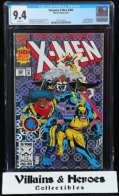 Buy Uncanny X-Men #300 ~ CGC 9.4 ~ Giant Size ~ Holo-grafix Foil Cvr ~ Marvel (1993) • 35.57£