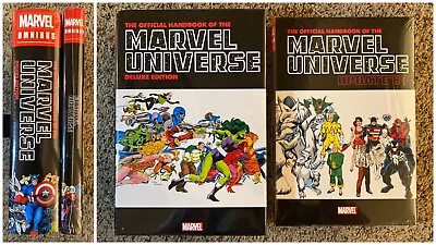Buy Official Handbook Of The Marvel Universe Omnibus HC Set Deluxe + '89 Update 1 20 • 213.72£