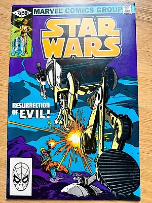 Buy Star Wars Issue #51 (Vintage Marvel 1981 Comic) • 8.68£