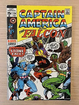 Buy MARVEL Captain America And The Falcon  134 1971 Vg   A • 27.70£